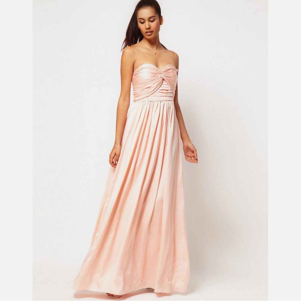 Jarlo London Strapless Maxi Dress
